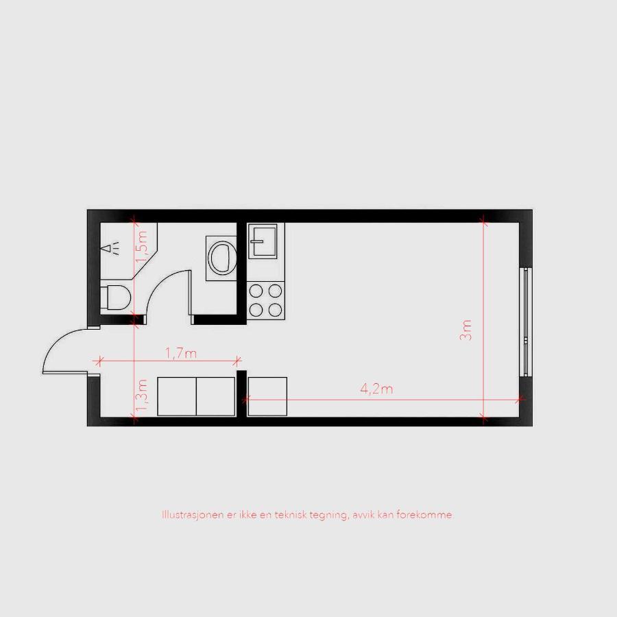 Airhome Stavanger Sentrum מראה חיצוני תמונה